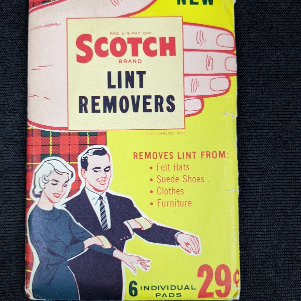 Vintage new in package Scotch brand pint removers